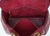 Christian Dior Medium Lady Dior Cannage Studded Burgundy Leather Bag With Strap For Sale - Image 12 of 12