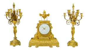 Napoleon III Fireplace Surround, Set of 3