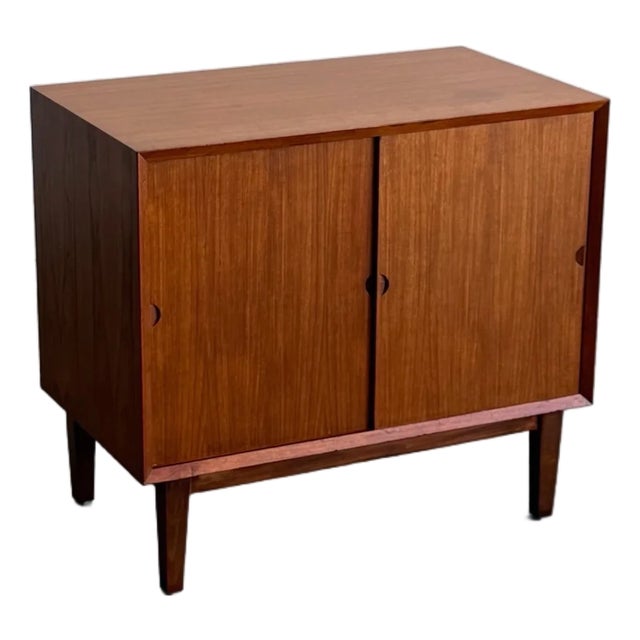 Vintage Poul Cadovius Teak Cabinet, Attributed For Sale