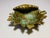 Brass 1960s Cast Solid Brass & Verdigris Clam Shell Dish For Sale - Image 8 of 12