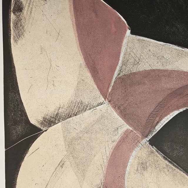 1990s Antonia Dombrowsky, Composition, 1999, Color Engraving For Sale - Image 5 of 9