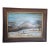 Large Vintage Winter Landscape Oil Painting Framed Signed Bruce Mitchell Original Wall Art For Sale