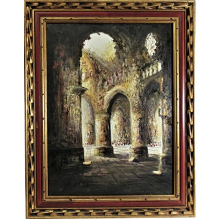 Fermin Santos Alcalde, Catedral de Toledo, Espana, Circa 1960 For Sale