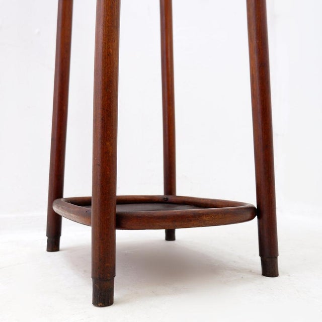 Bentwood Pedestal Flower Stand from Jacob & Josef Kohn, 1890s For Sale - Image 3 of 15