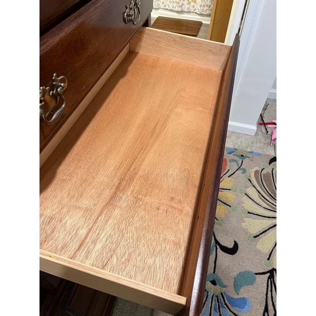 Wood Bernhardt Vintage Mahagany Chest of Drawers For Sale - Image 7 of 13
