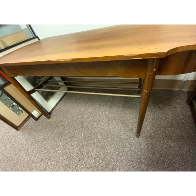 Mid 20th Century Table With Rotary Drawer For Sale - Image 15 of 16