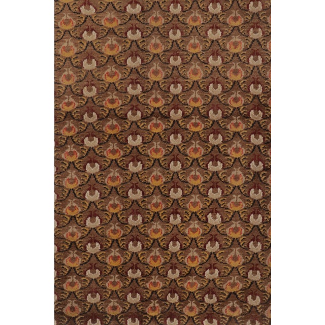 Rug & Kilim Vintage Turkish Floral Rug With Allover Garden Botanical Motifs - Rug & Kilim For Sale - Image 4 of 10