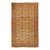 Late 19th Century Turkish Oushak Rug Soft Ivory Field, Terracotta & Gold Tones For Sale