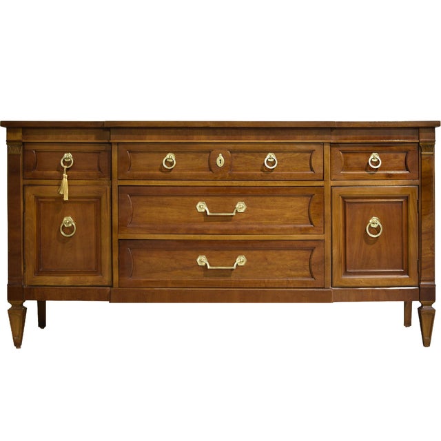 Mid Century Transitional Credenza by Thomasville For Sale - Image 15 of 15