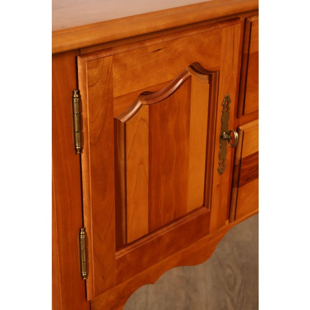 Nathan Hale Natural Finish Solid Cherry Sideboard For Sale - Image 13 of 18