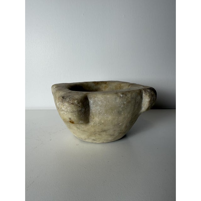 Stone Antique Marble Mortar, 17th Century For Sale - Image 7 of 18