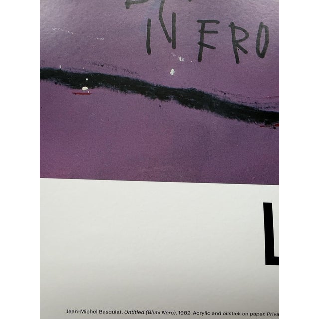 Bluto Nero Exhibition Poster from Jean Michel Basquiat, 1982 For Sale - Image 3 of 7