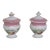 Set of Two Espresso or Sugar Cups With Lids 4537b For Sale