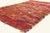 21995 Vintage Azilal Boucherouite Moroccan Rug, 05'02 x 07'04. The Nomad's Crimson Passage: A Vintage Moroccan Azilal...