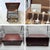 Oneida Cube Golden Damask Rose 59-Piece Set (Service for 10 + 8 Hostess PCS + Wooden Chest) Vintage Stainless Steel With Gold Accent For Sale - Image 15 of 18