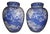 Covered Vases in Seto Porcelain, Set of 2 For Sale
