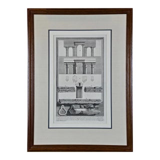 Piranesi Etching of Hadrian's Ancient Roman Aqueduct and Baths, "Aquae Virginis", 1762 For Sale