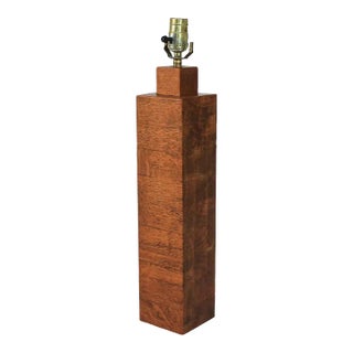 Mid-Century Modern Block Form Table Lamp For Sale