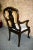 Carved Mahogany Armchair Antique Queen Anne Georgian Shell Motif Accent For Sale - Image 10 of 13