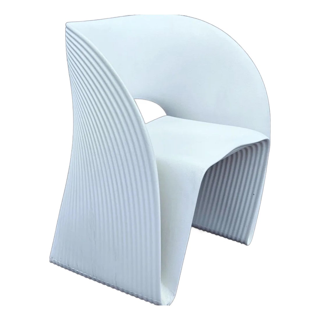 White Raviolo Chair by Ron Arad for Magis of Italy | Chairish