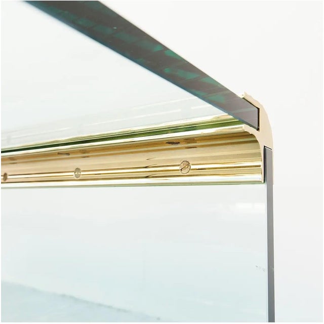 A stunning vintage piece designed by Leon Rosen for the iconic Pace Collection in the 1970s. This table embodies the...