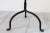 Vintage Whimsical Wrought Iron Silhouette Vanity Mirror For Sale - Image 10 of 10