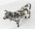 We are selling this exceptionally finely detailed Creamer in the shape of a cow. The creamer is heavily detailed with...