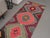 1970s Vintage Handmade Wool Cotton Purple Runner Rug For Sale - Image 4 of 11
