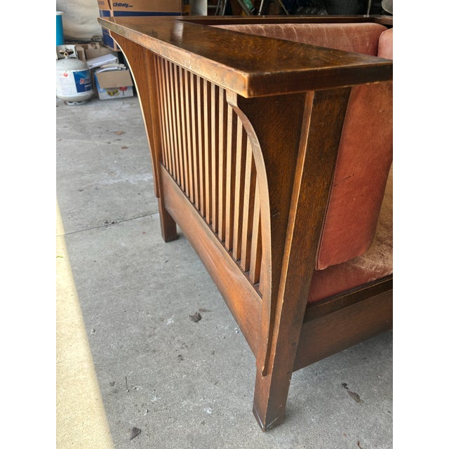 2000 - 2009 Stickley Mission Prairie Armchair For Sale - Image 5 of 10