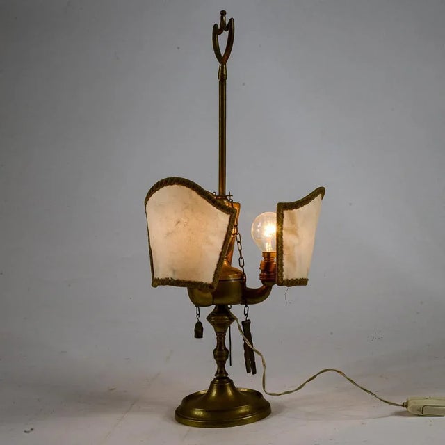 Metal Florentine Brass Table Lamps, 1800s For Sale - Image 7 of 9