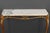 1940s Italian White Marble Top Gilt Metal Console, 1940s For Sale - Image 5 of 7