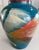 1930s Mexican Hand-Painted Tonala Vase For Sale - Image 10 of 12