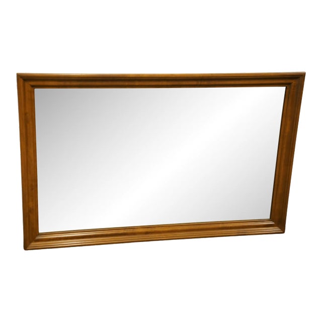 Ethan Allen Classic Manor Solid Maple 55" Dresser / Wall Mirror 15-5210 For Sale