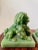 1950s Acrylic Jade Shishi Guardian Lions- a Pair For Sale - Image 12 of 13