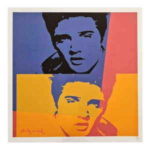 After Andy Warhol, Elvis Presley , 1980s, Lithograph