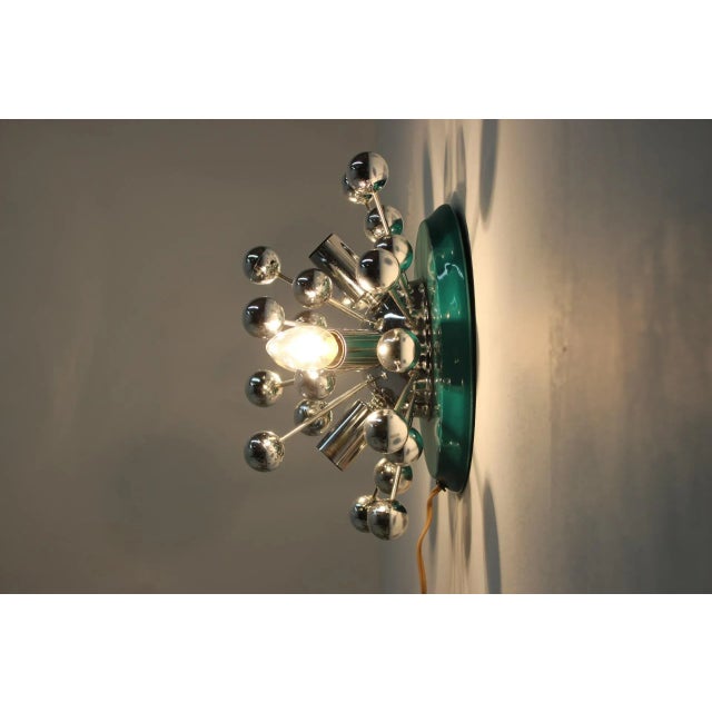 Space Age Sputnik Wall or Table Lamps, 1970s, Set of 3 For Sale - Image 3 of 7