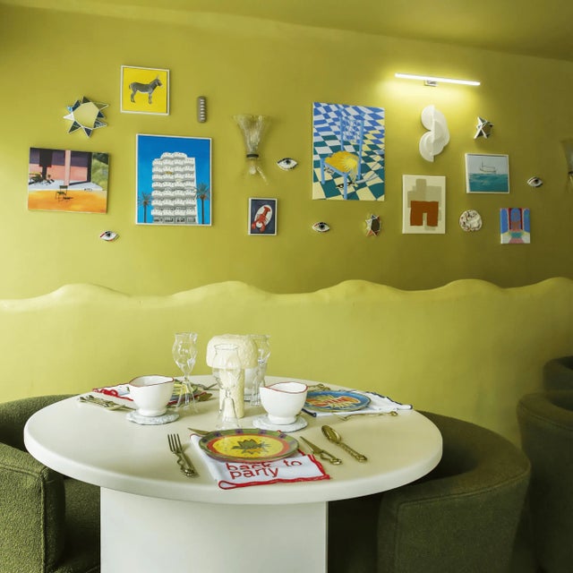 Caroline Leseur, Sand Hills N° 4, Acrylic on Canvas For Sale - Image 4 of 5