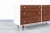 Glenn of California Mid-Century Walnut and Lacquered Dresser by Milo Baughman for Glenn of California, 1950s For Sale - Image 4 of 9