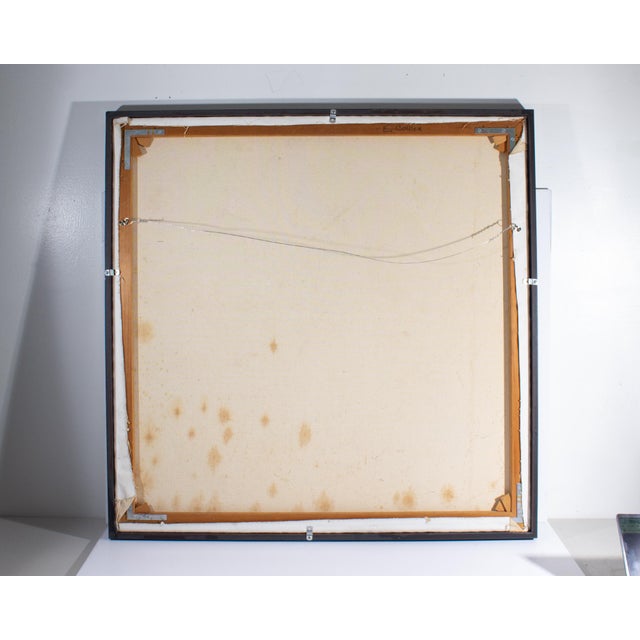 White Abstract Mixed Media Collage and Painting by E. Collier For Sale - Image 8 of 9