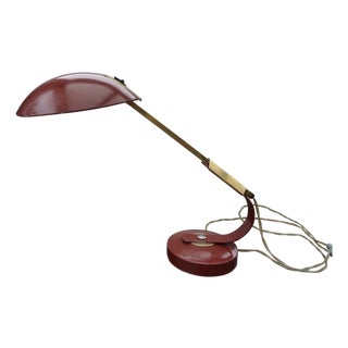 Mid-Century Desk Lamp by Ferdinand Solère, France, 1950s For Sale
