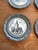 Vintage Georg Vetter Set of 8 Coasters featuring German landmarks. These collectible coasters are crafted with pewter rims...