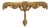 1950s Spanish Rococo Gilt Brass Wall Console Table Frame For Sale