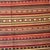 Textile Large Indian Beige Rug with Red, Yellow and White Stripes and Geometric Borders, 1980s For Sale - Image 7 of 18
