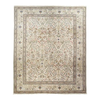 Vintage Persian Tabriz Rug 8'1'' X 10'1'' For Sale
