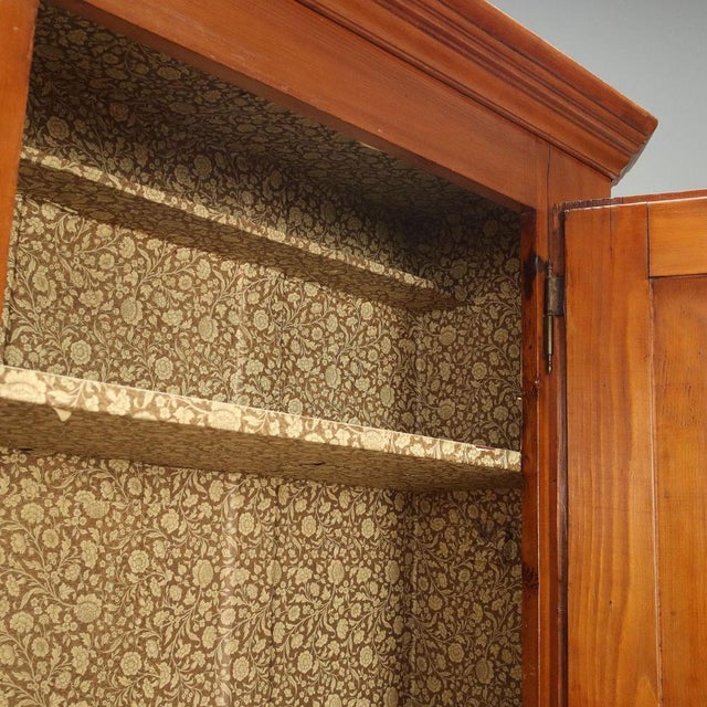 Mid-19th Century Italian Larch Wardrobe For Sale - Image 4 of 10