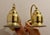 Vintage Swedish Brass Wall Lamps by Dahlquist and Johansson, 1960s, Set of 2 For Sale - Image 4 of 9