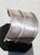 Bartels sterling silver cuff, Modernist wave design. Organic curve and wide sleeve. The measurements are 6.8". The width...