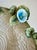 White Vintage Italian Laveno Majolica Signed Bowl With Trompe L’Oeil Morning Glories For Sale - Image 8 of 14