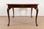 Ethan Allen Queen Anne Solid Cherry Wood Extension Dining Table, Newly Refinished For Sale - Image 13 of 15