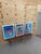 Frank Stella Triptych of Richard Carter Op Art Paintings For Sale - Image 4 of 17